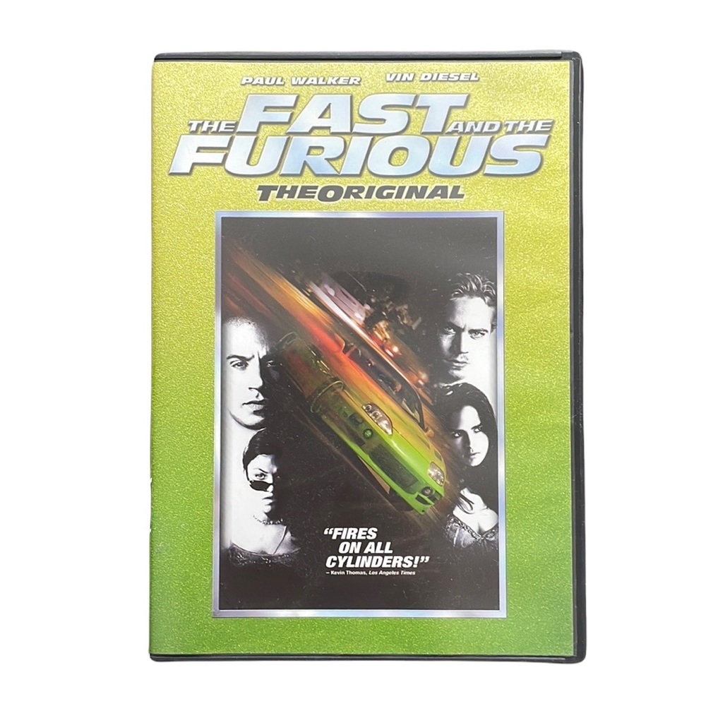 Fast and Furious the original dvd